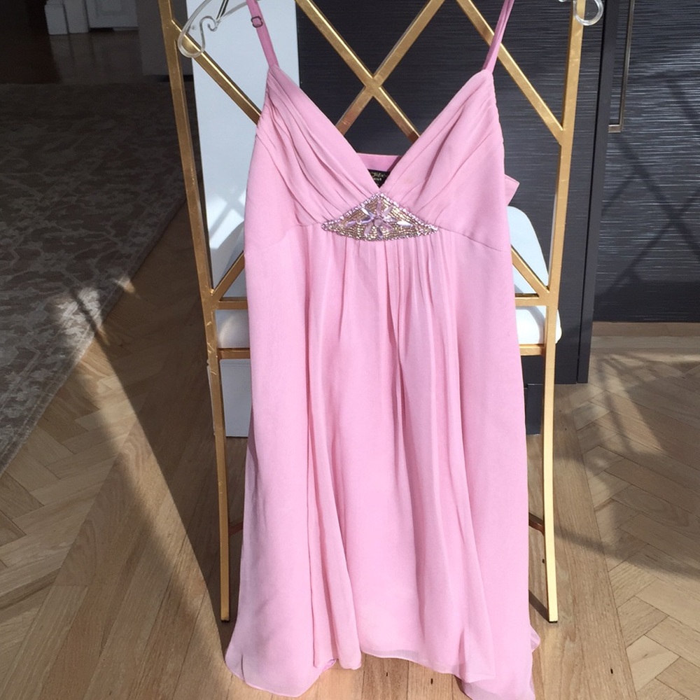 Betsey Johnson pink dress, size 4